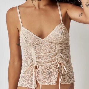 Urban Outfitters Out from Under Lace Ruched Cami